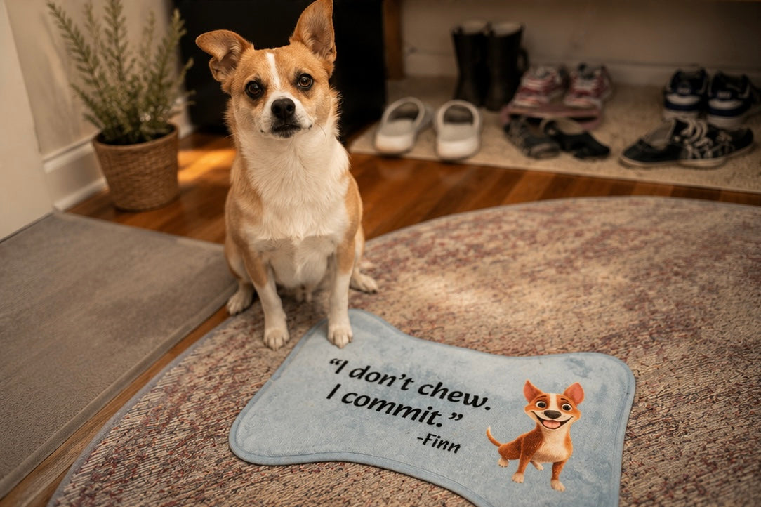 Personalized Feeding Mat - Dog