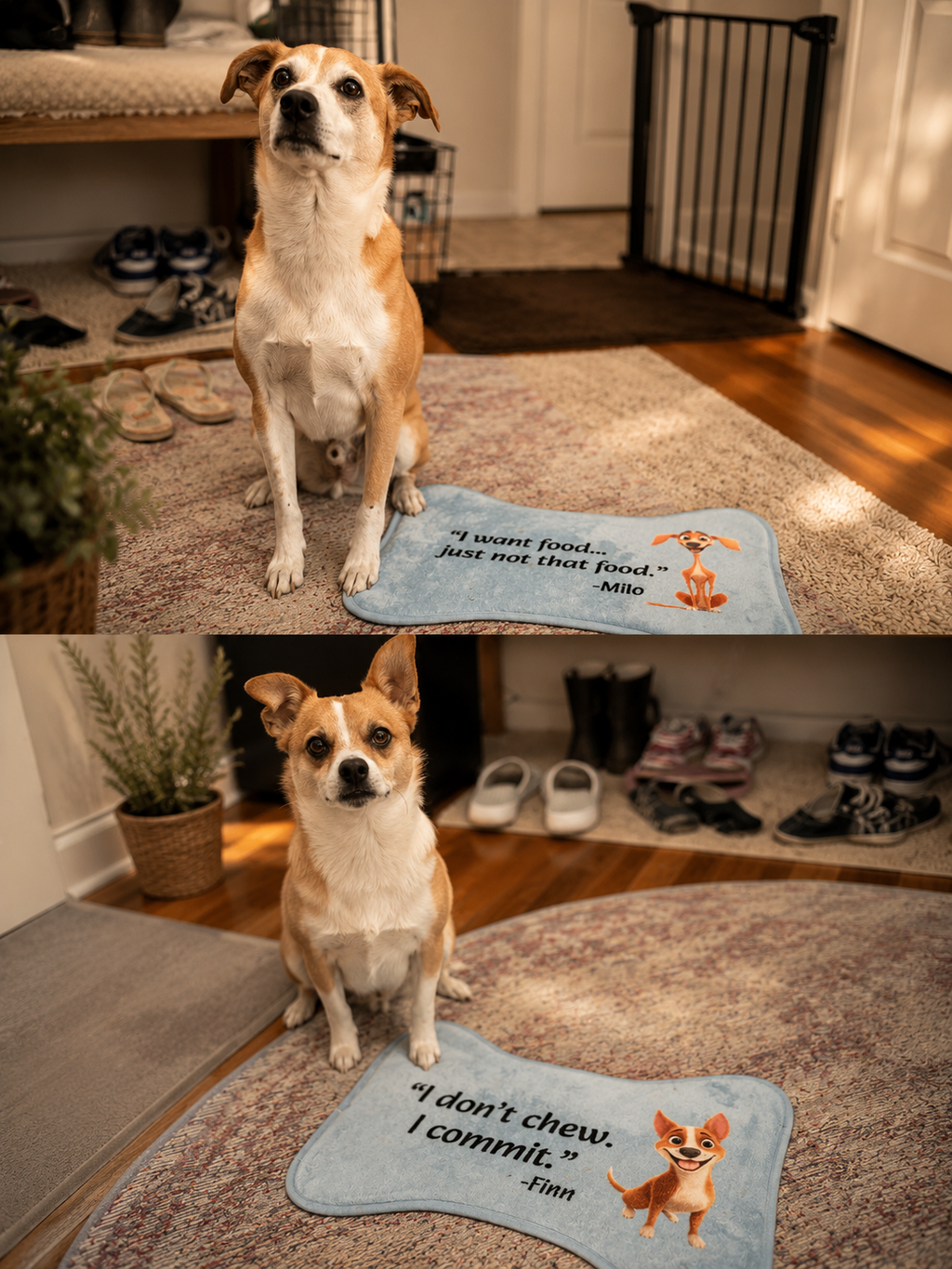Personalized Feeding Mat - Dog