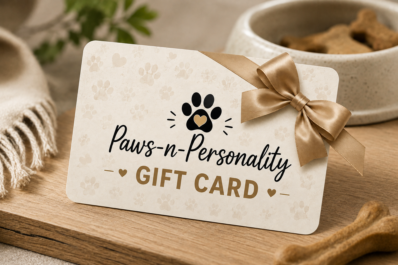Paws-n-Personality Gift Card
